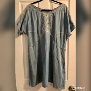 Holding Horses chambray dress